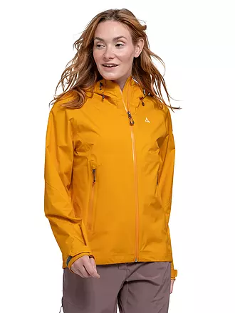 SCHÖFFEL | Veste de randonnée pour femmes Vistdal 2,5L à capuche L | orange